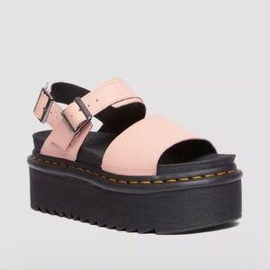 Pink Dr. marten sandals size 7